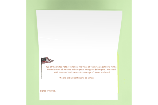 United Pets Greeting Card "The Voice of the Pet" - Image 2