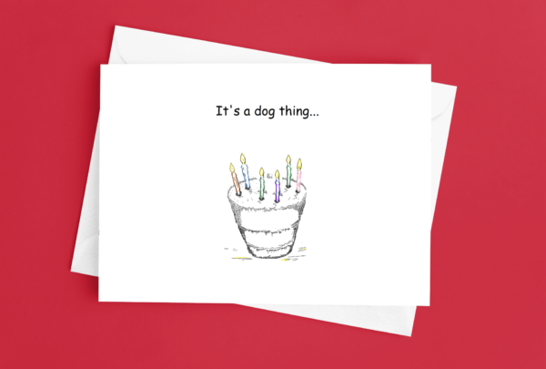 United Pets of America Greeting Card Dog Birthday