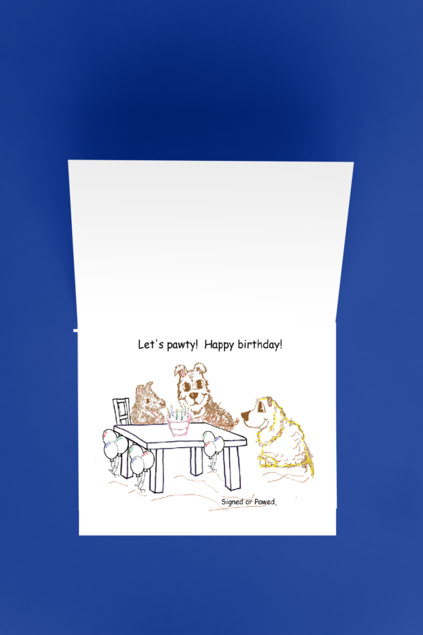 United Pets of America Greeting Card Dog Birthday - Image 2