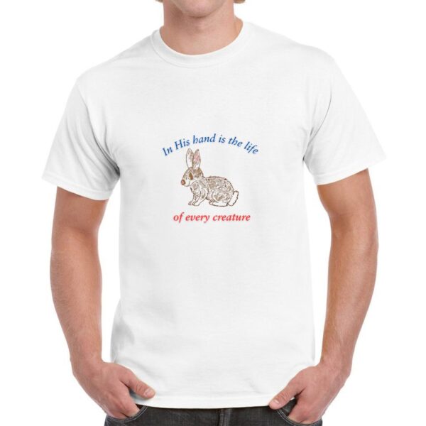 God Created Every Creature Unisex Heavy Cotton T-Shirt - Image 3